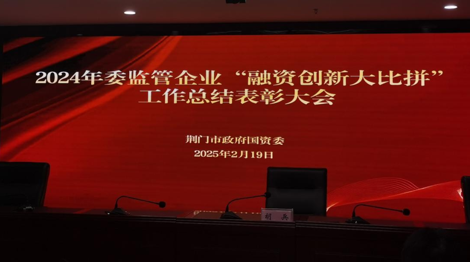 農(nóng)谷實業(yè)集團榮獲市政府國資委“2024年度融資優(yōu)勝企業(yè)”